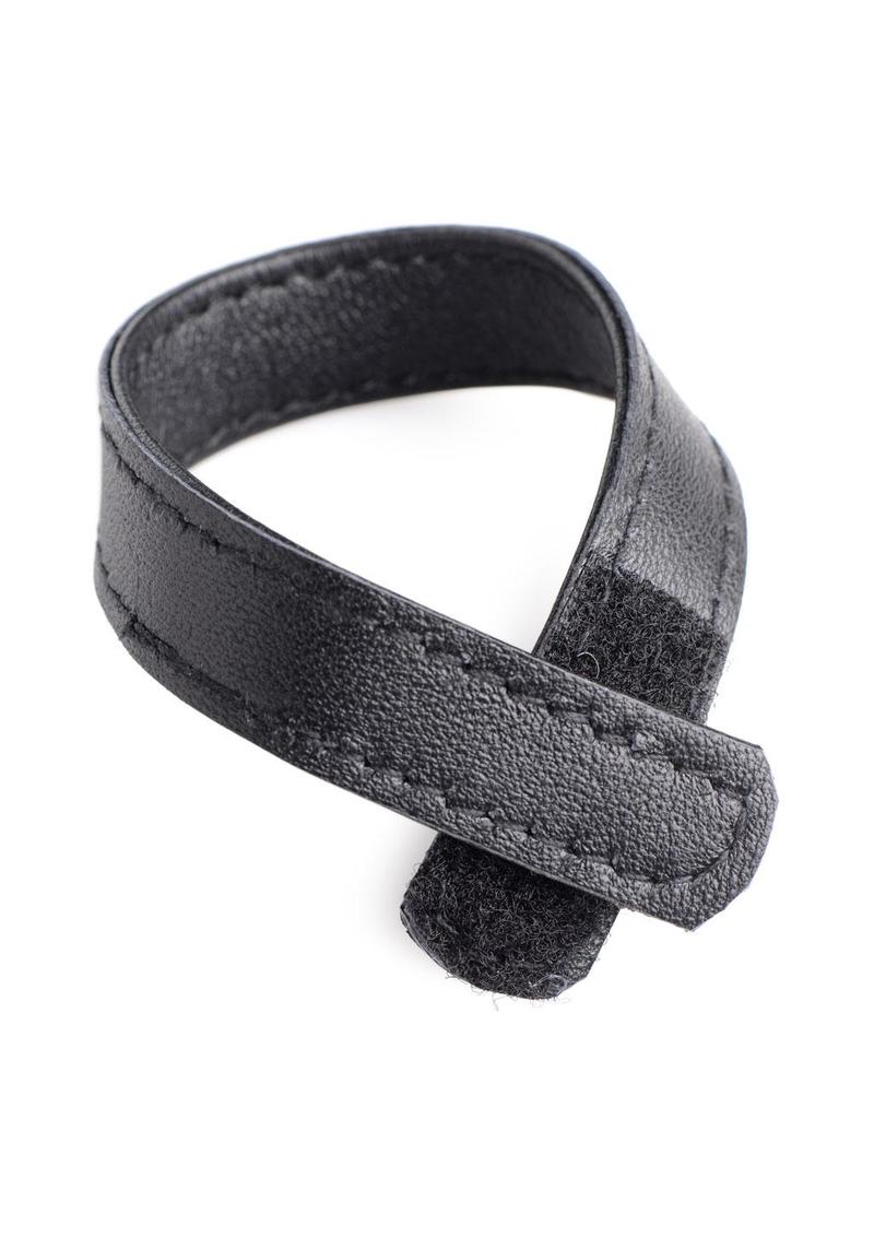 Cock Gear Velcro Leather Cock Ring - Image 3