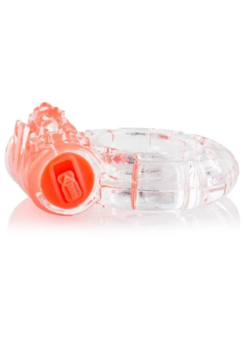 Color Pop Quickie Screaming O Plus Vibrating Ring Silicone Cock Ring - Image 6