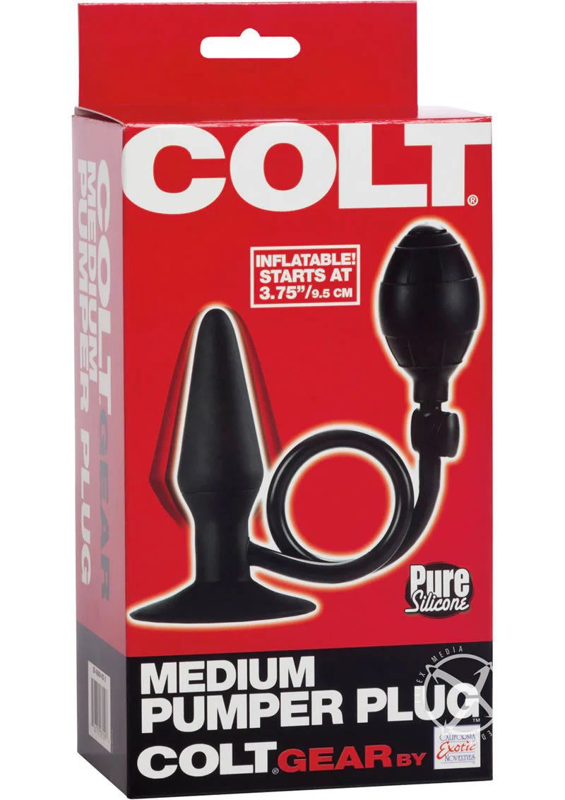 Colt Silicone Medium Pumper Plug Butt Plug - Image 4
