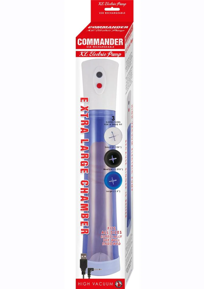 Commander Extra Large Electric Rechargeable Pump