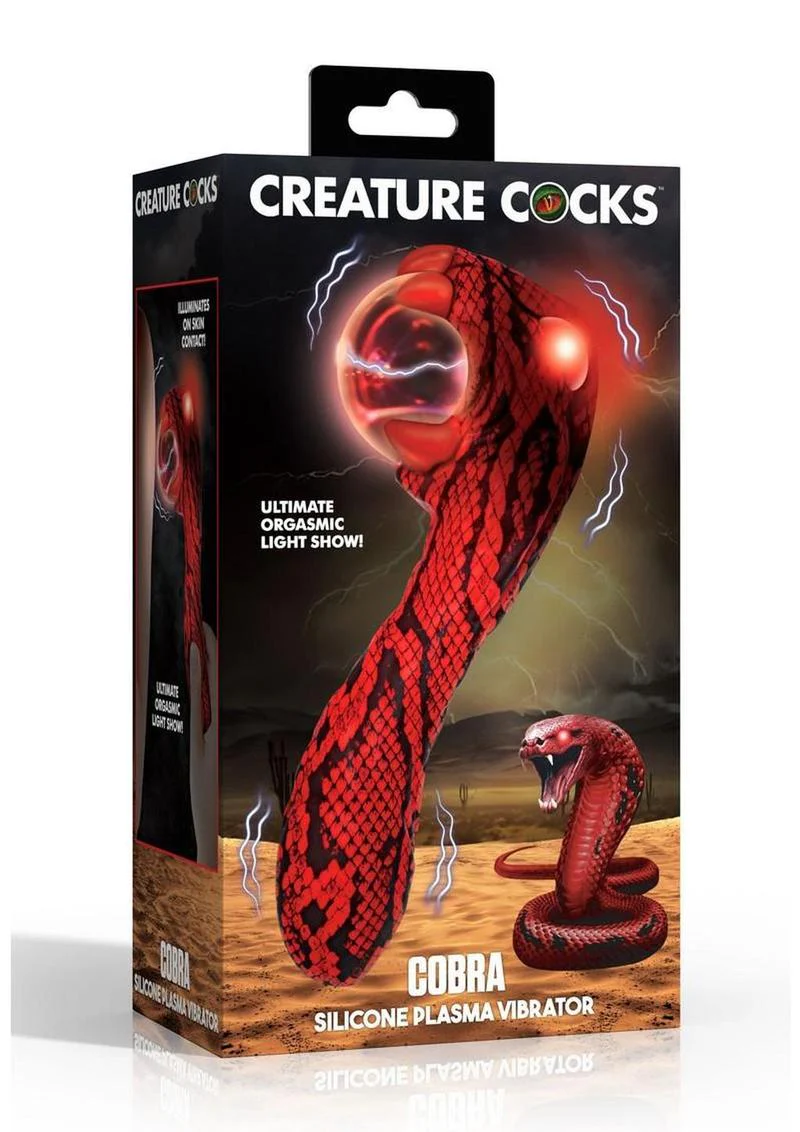 Creature Cocks Cobra Rechargeable Silicone Plasma Vibrator - Image 2