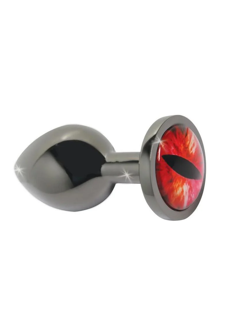 Creature Cocks Red Eye Metal Butt Plug - Image 5