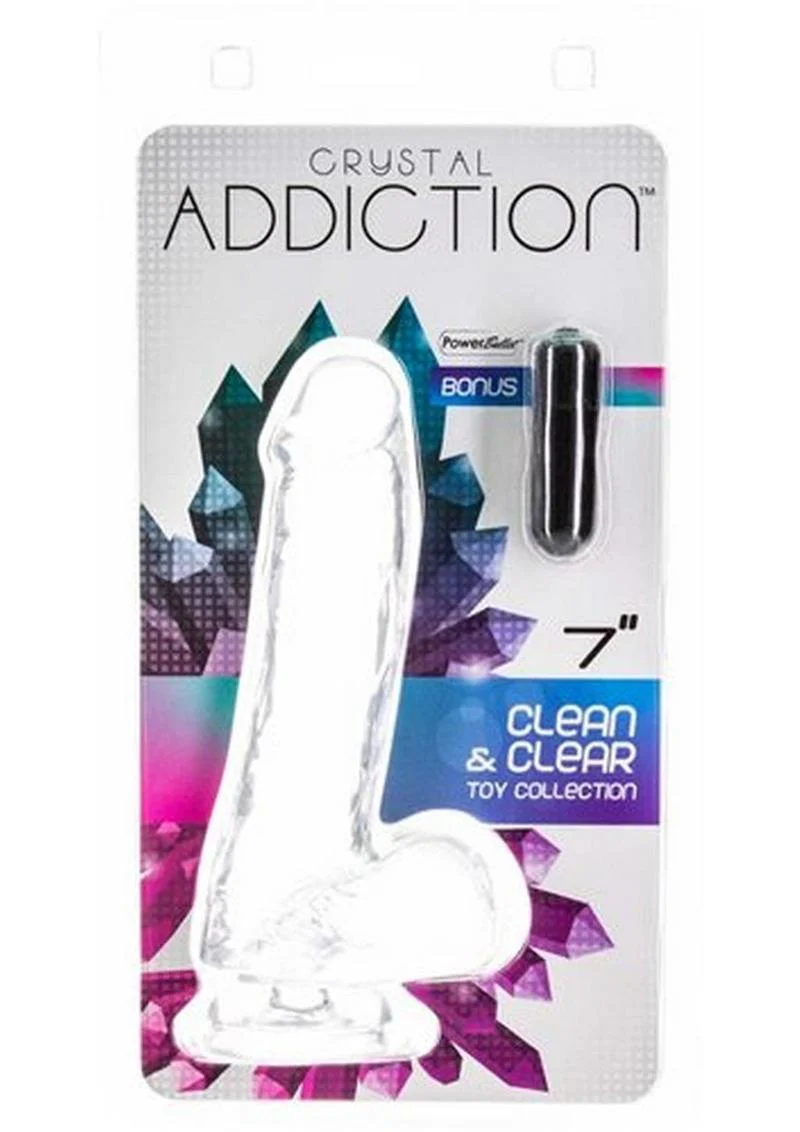 Crystal Addiction Dildo with Balls - Image 5