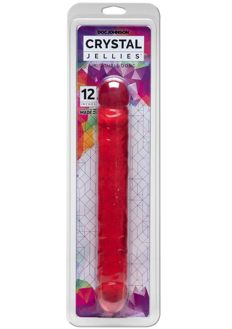 Crystal Jellies Jr. Double Dildo - Image 3