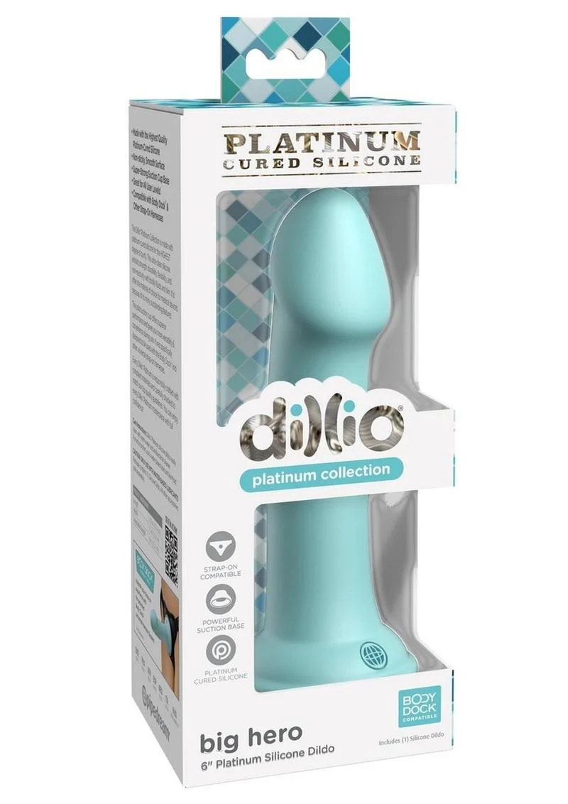 Dillio Platinum Big Hero Silicone Dildo - Image 5