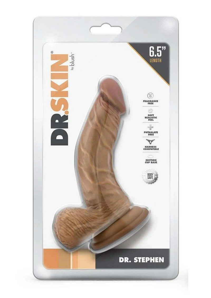 Dr. Skin Dr. Stephen Dildo with Balls and Suction Cup - Image 3