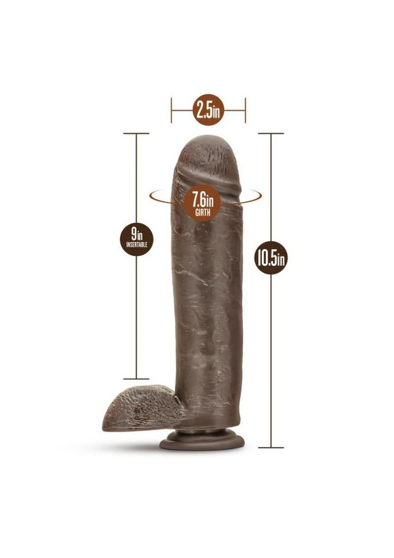 Dr. Skin Mr. Mister Dildo with Balls and Suction - Image 3