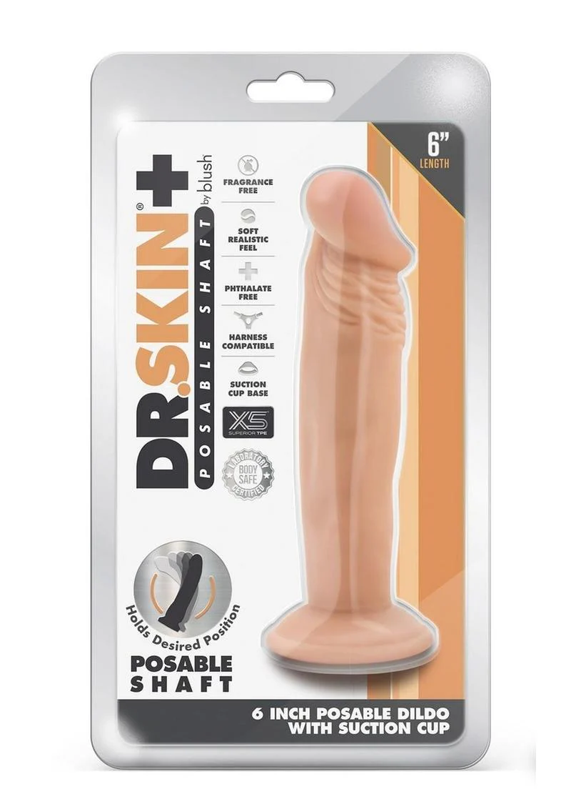 Dr. Skin Plus Posable Dildo - Image 13