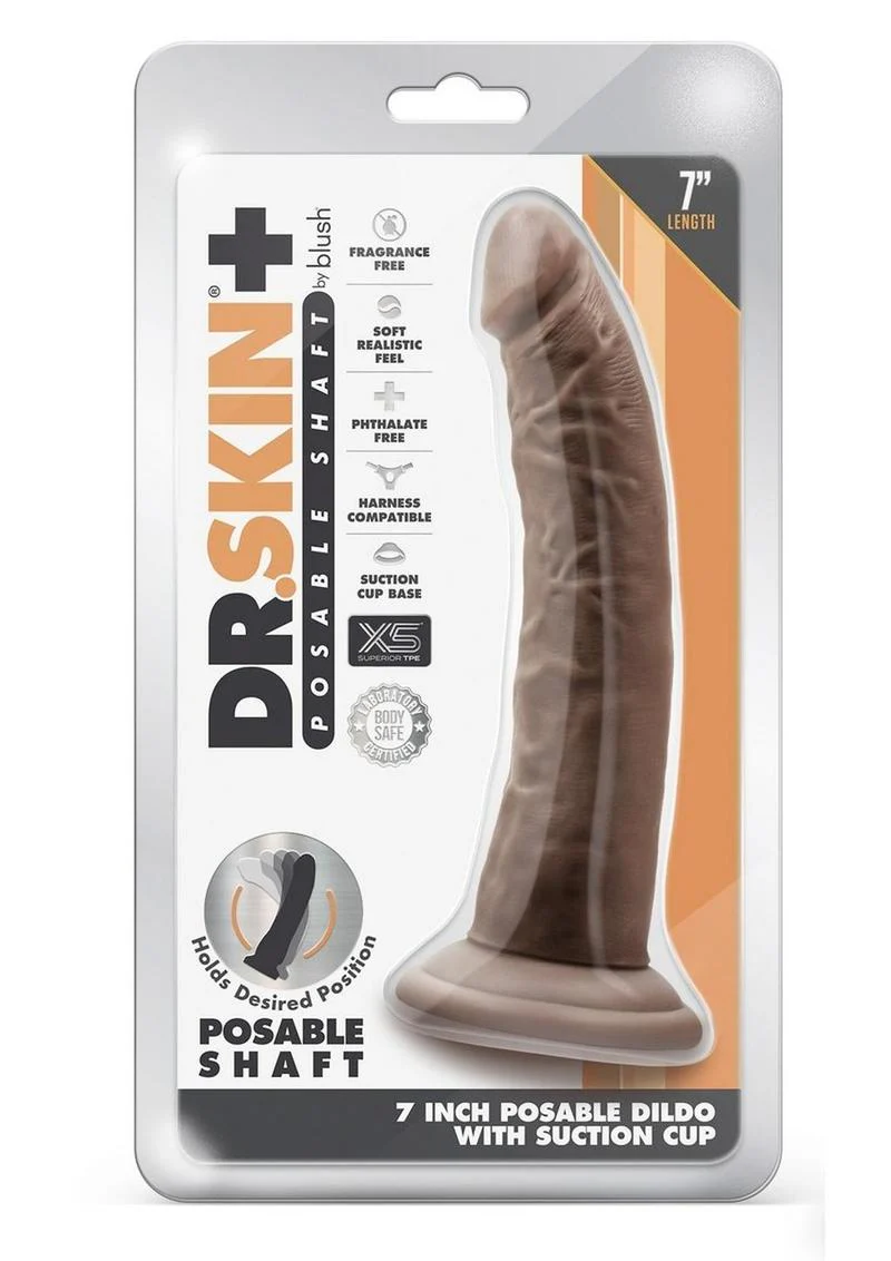 Dr. Skin Plus Posable Dildo - Image 20