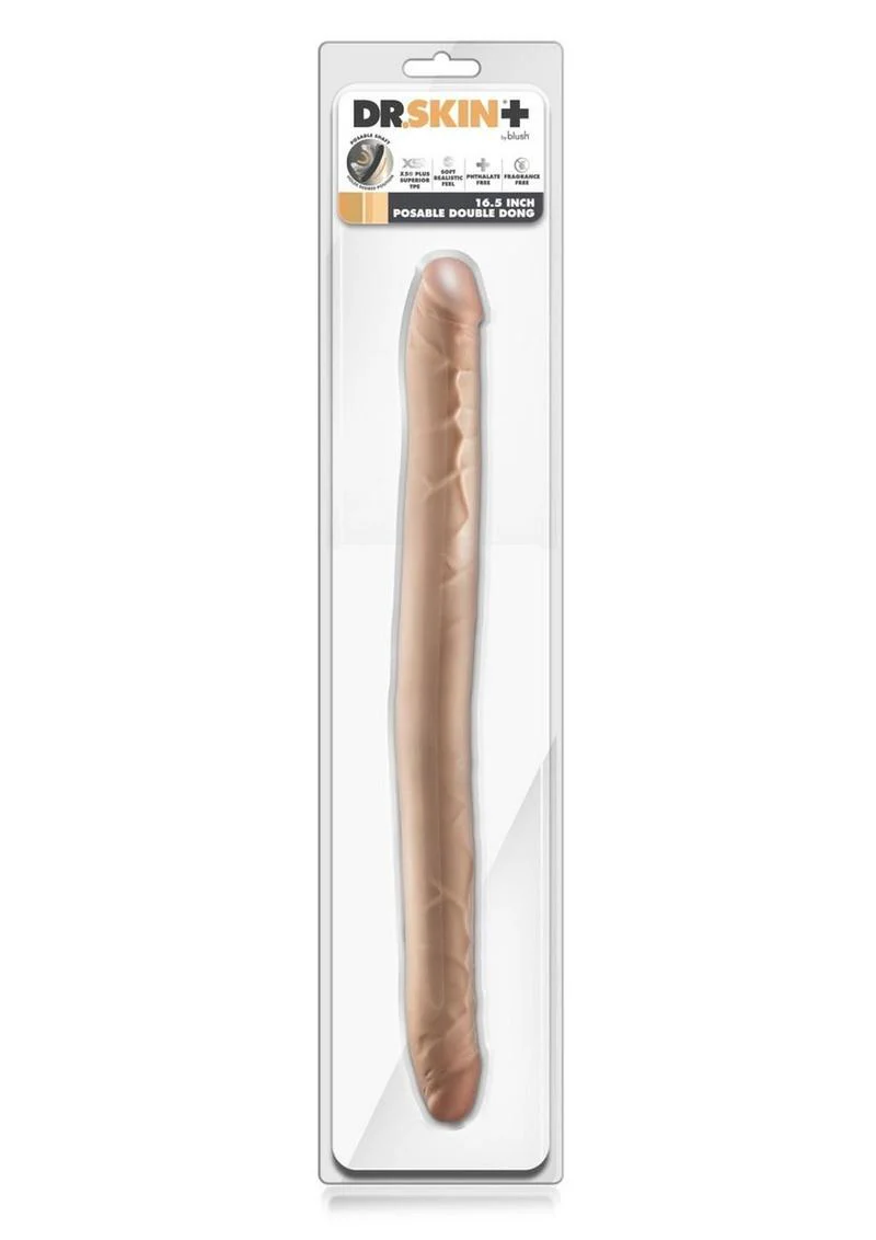 Dr. Skin Plus Posable Double Dong - Image 2