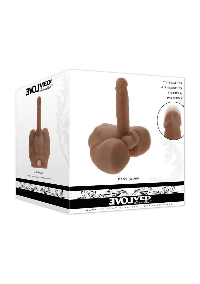 Easy Rider Thrusting Rechargeable Vibrator - Image 2