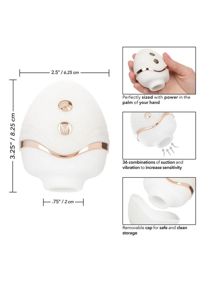 Empowered Palm Pleasure Goddess Silicone Rechargeable Stimulator - Image 4