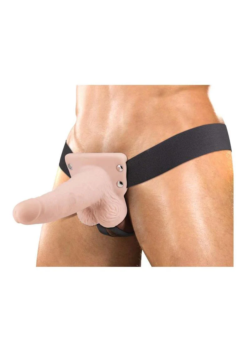 Erection Assistant Hollow Vibrating Strap-On - Image 5