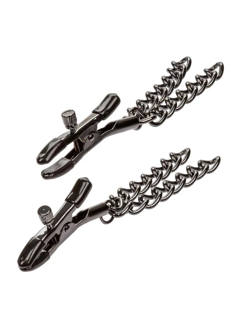 Euphoria Collection Chain Nipple Clamps - Image 4