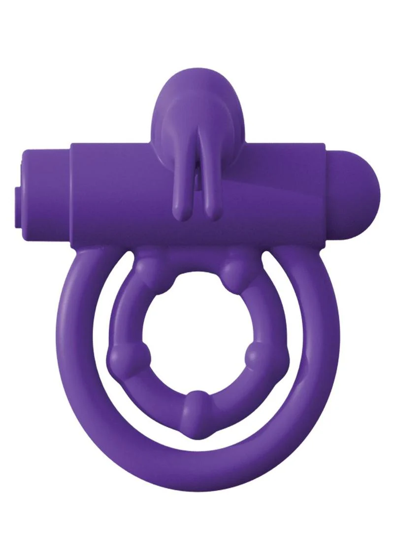 Fantasy C-Ringz Silicone Rabbit Ring Cock Ring with Remote Control - Image 3