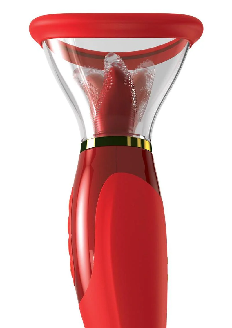 Fantasy For Her Her Ultimate Pleasure 24k Gold Luxury Edition Silicone Vibrating Multi Speed USB Rechargeable Clit Stimulator Waterproof - Image 3