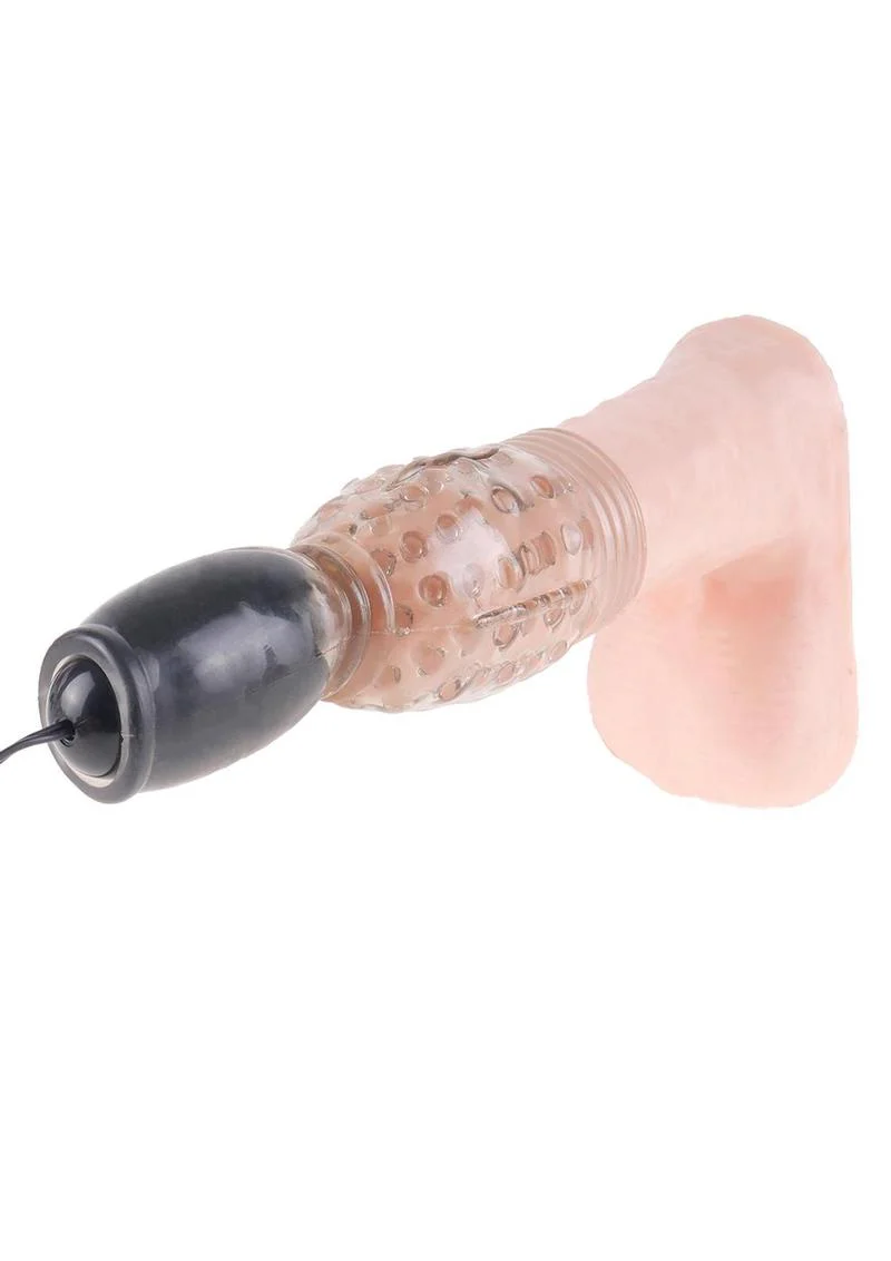 Fetish Fantasy Series Vibrating Head Teazer Sleeve with Bullet and Remote Control - Image 6