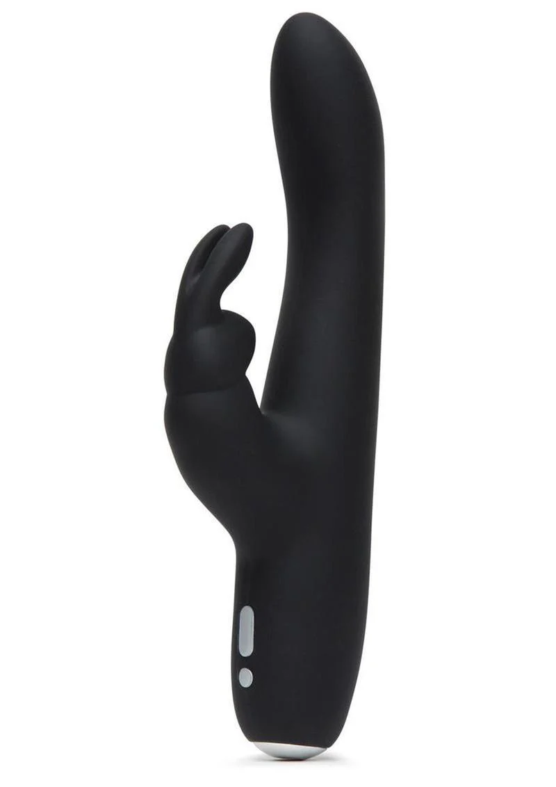 Fifty Shades Of Grey Greedy Girl Rechargeable Slimline Rabbit Vibrator