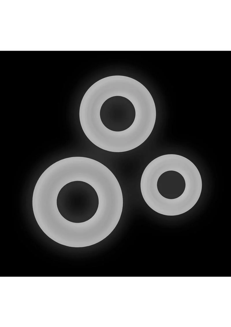 Firefly Bubble Ring Glow In The Dark Cock Ring - Image 3