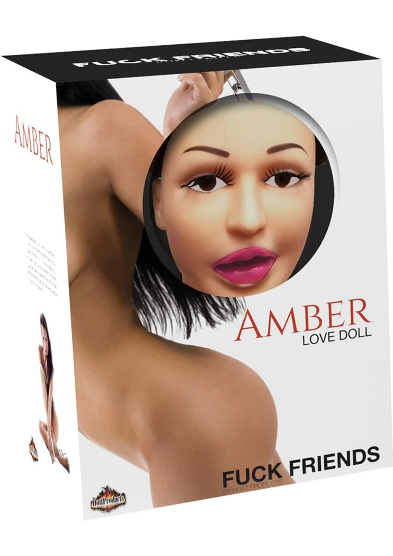 Fuck Friends Amber Inflatable Love Doll with Vibrating Vagina Waterproof - Image 3