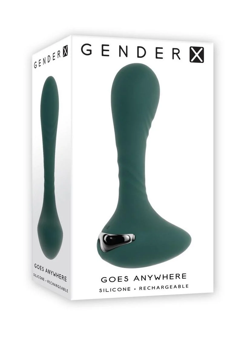 Gender X Goes Anywhere Rechargeable Silicone Plug - Image 2
