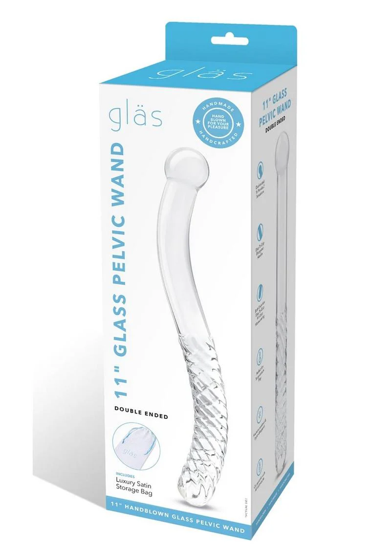 Glas Pelvic Glass Wand Double Ended - Image 2