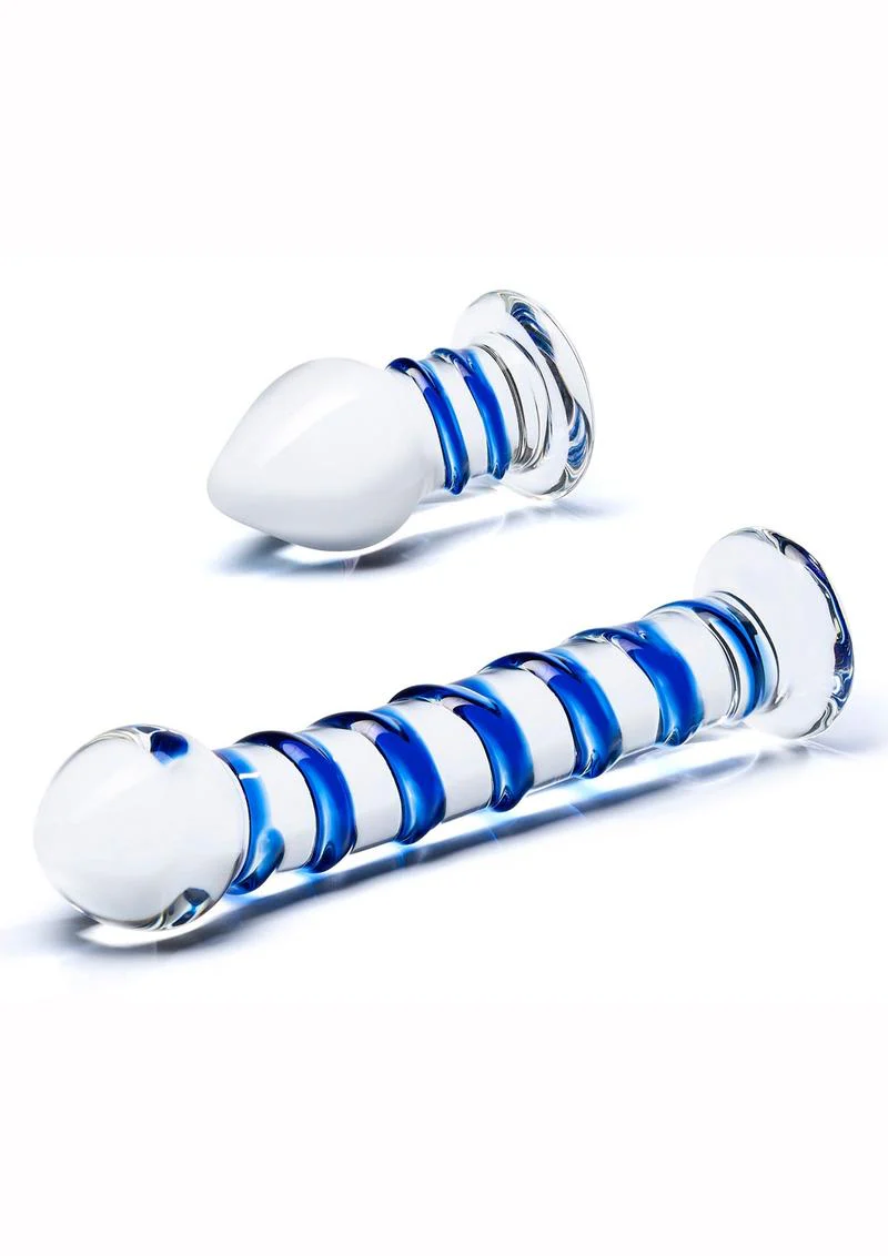 Glas Swirly Dildo and Buttplug - Image 2