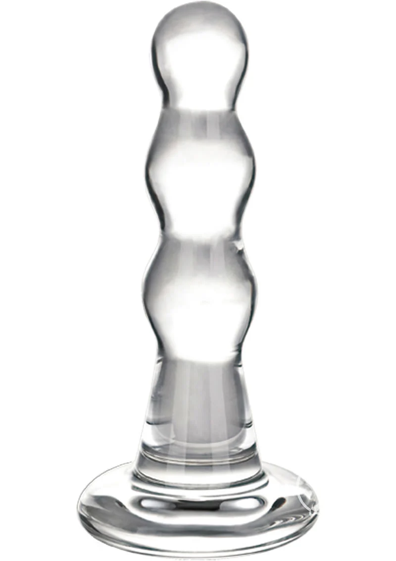 Glas Triple Play Beaded Butt Plug - Image 3
