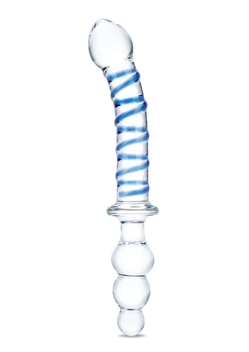 Glas Twisted Dual-Ended Dildo - Image 4