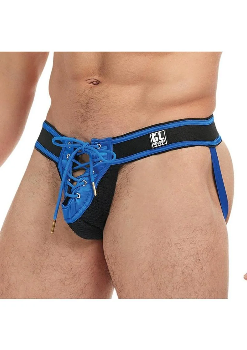 Goal Line Lace-Up Jockstrap - Image 7