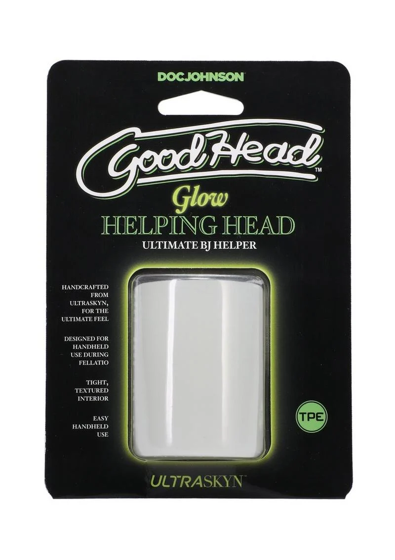 Goodhead Glow Helping Head Glow In The Dark Mini Stroker - Image 3