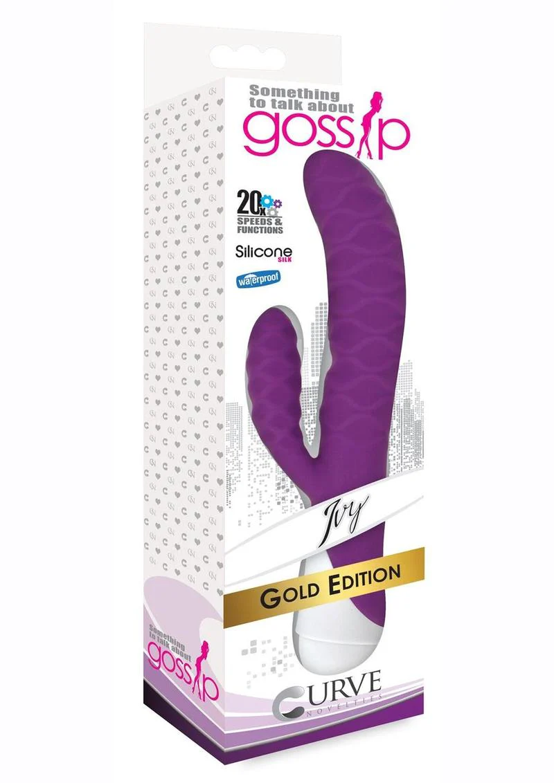Gossip 20x Wavy Silicone Rabbit Vibrator - Image 3