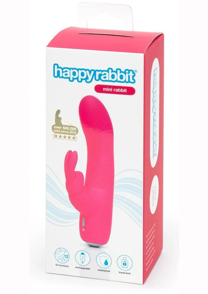 Happy Rabbit Mini Rechargeable Silicone Rabbit Vibrator - Image 2