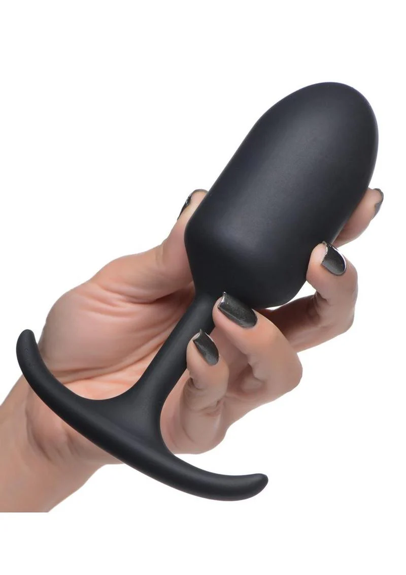 Heavy Hitters Premium Silicone Weighted Anal Plug - Image 11