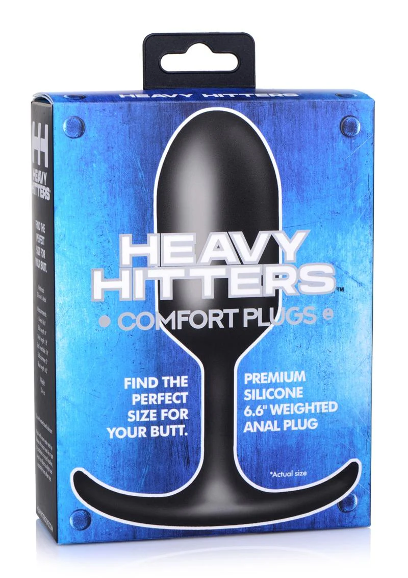 Heavy Hitters Premium Silicone Weighted Anal Plug - Image 16