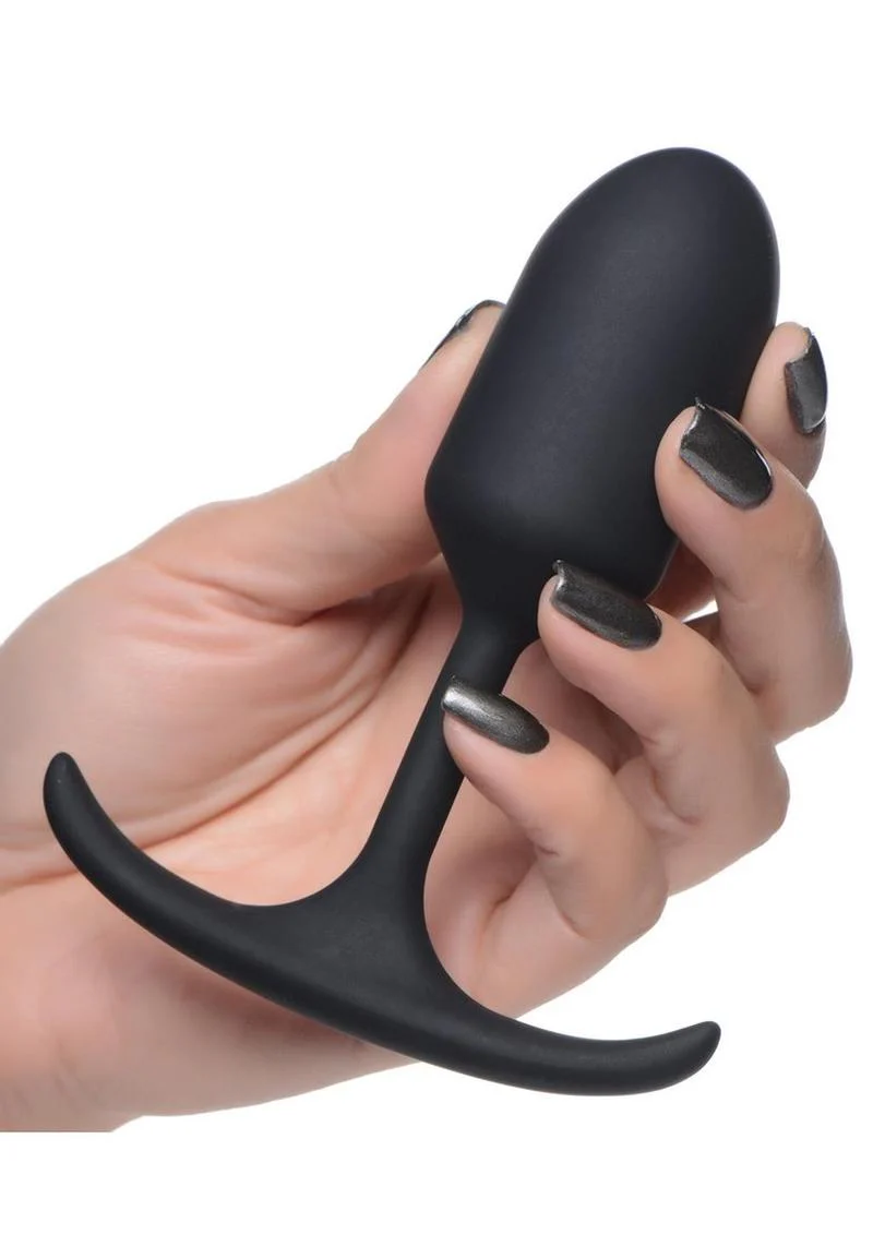 Heavy Hitters Premium Silicone Weighted Anal Plug - Image 3