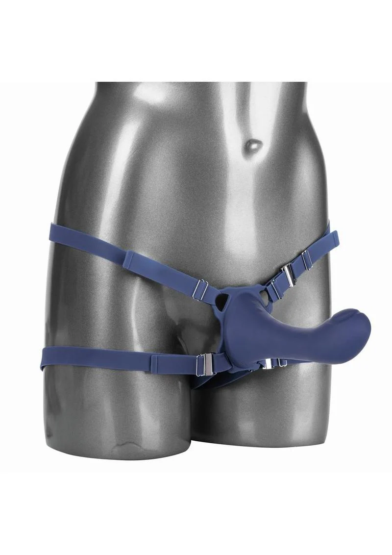 Her Royal Harness Me2 Thumper Strap-On with Silicone Rechargeable Dildo - Image 3