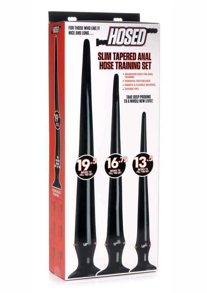 Hosed Slim Tapered Anal Hose Trainer - Image 3