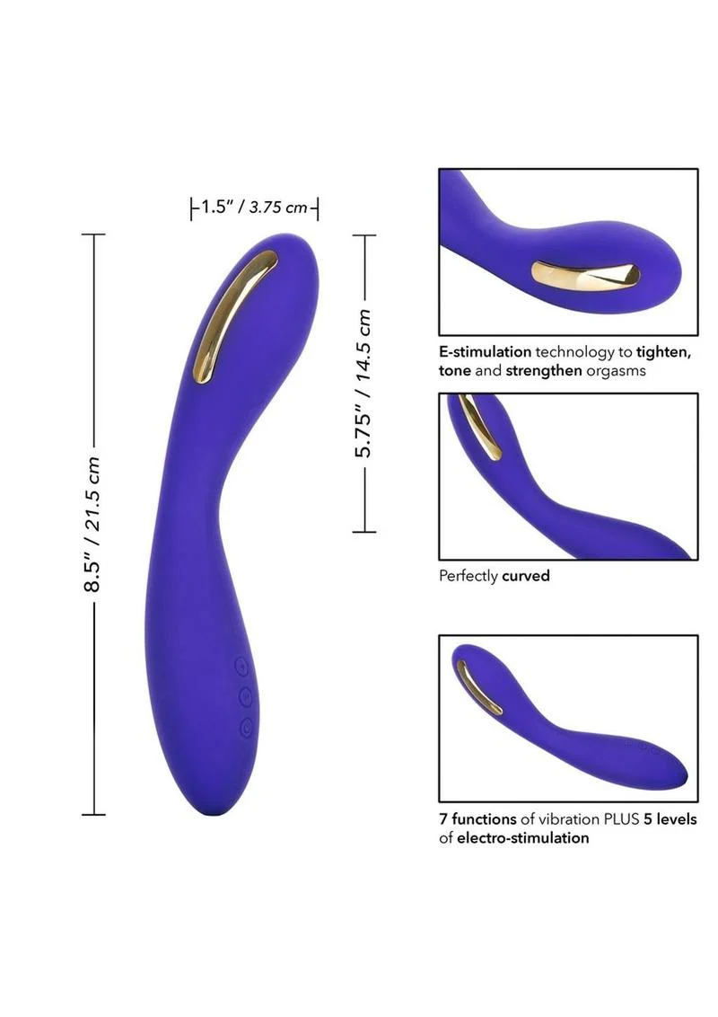 Impulse Intimate E-Stimulator Wand Rechargeable Silicone Vibrator - Image 4