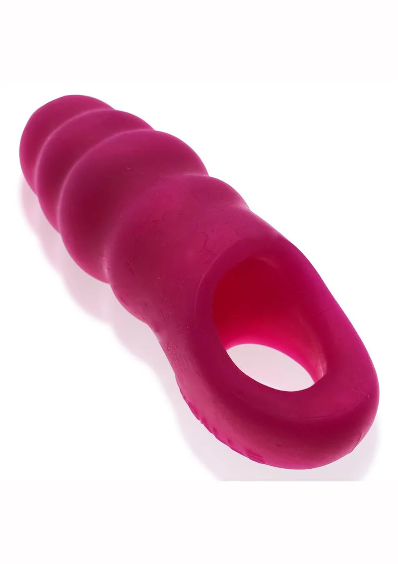 Invader Rippled Open-Ended Silicone Cocksheath Extender - Image 12