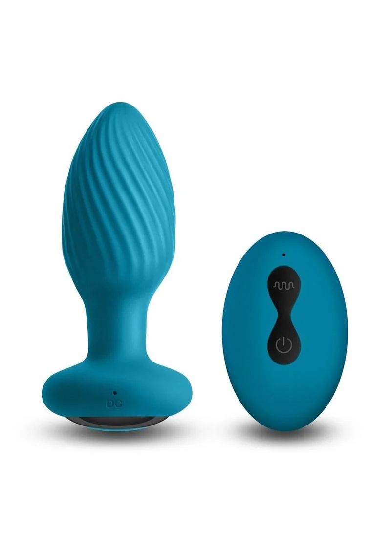 Inya Alpine Rechargeable Silicone Anal Plug with Remote Control - Image 6