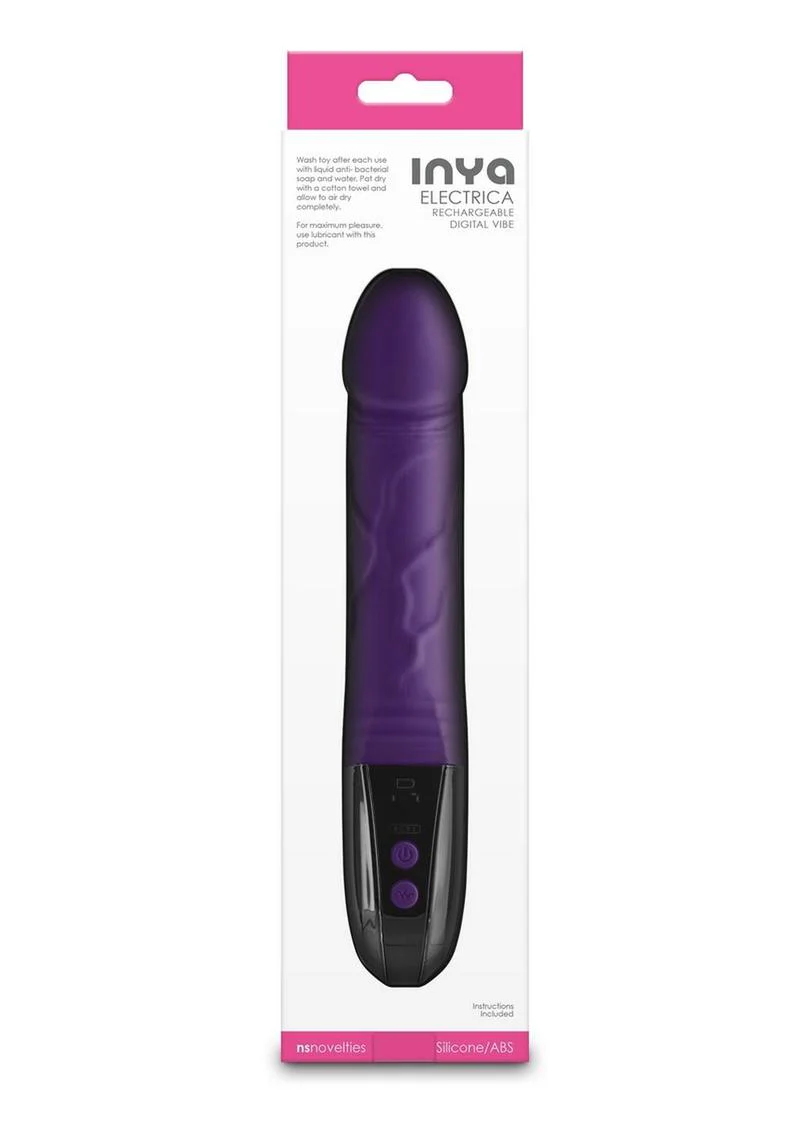Inya Electrica Rechargeable Silicone Vibrator - Image 3