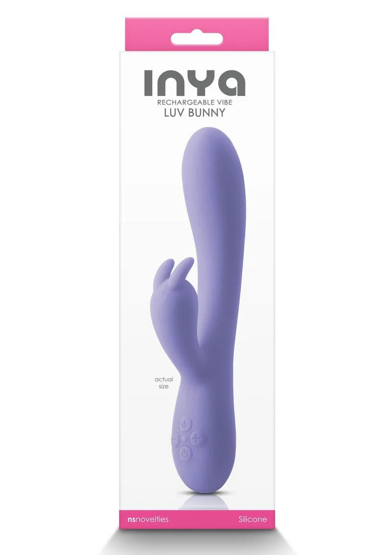 Inya Love Bunny Rechargeable Silicone Rabbit Vibrator - Image 2