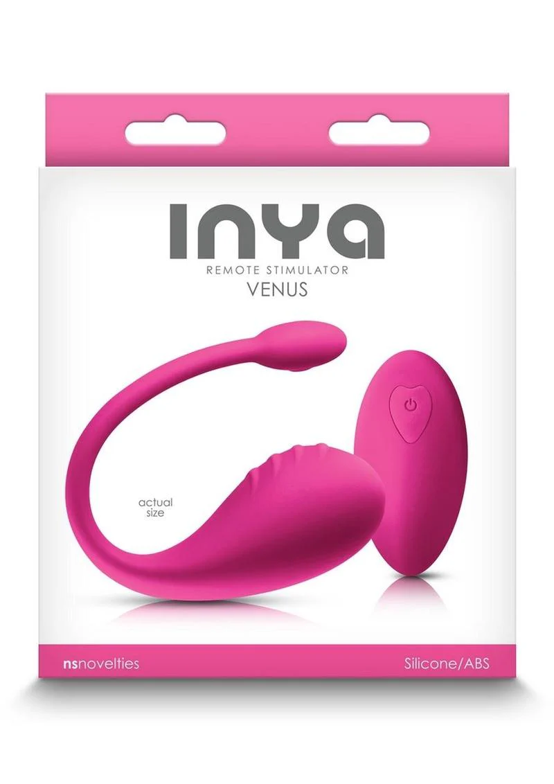 Inya Venus Rechargeable Silicone Vibrator with Remote Control - Image 3