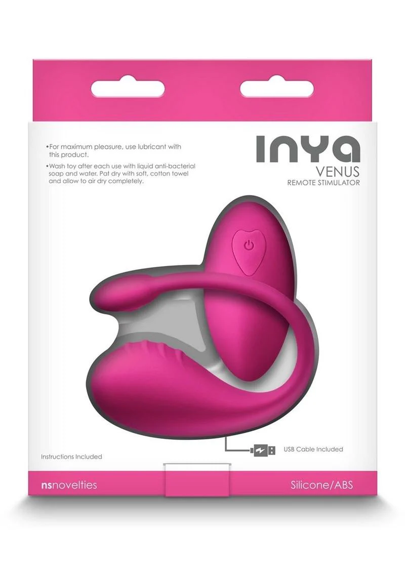 Inya Venus Rechargeable Silicone Vibrator with Remote Control - Image 4