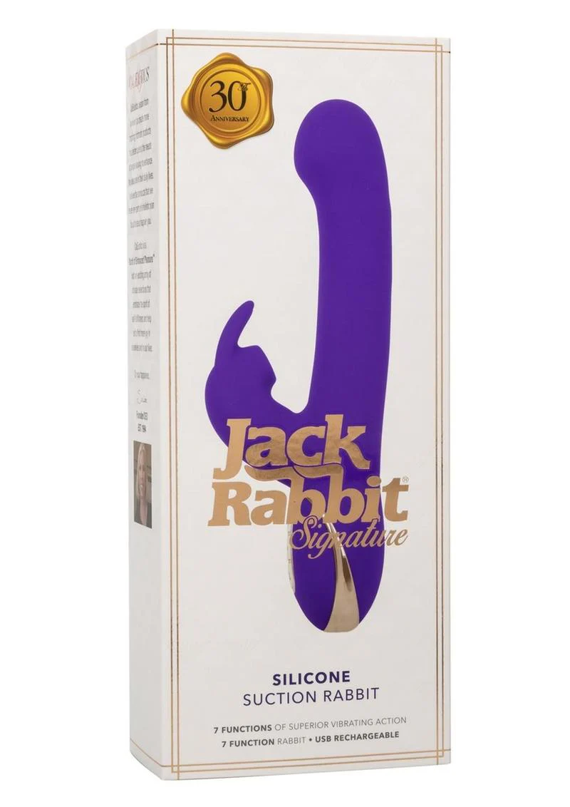 Jack Rabbit Signature Rechargeable Silicone Suction Rabbit Vibrator - Image 3
