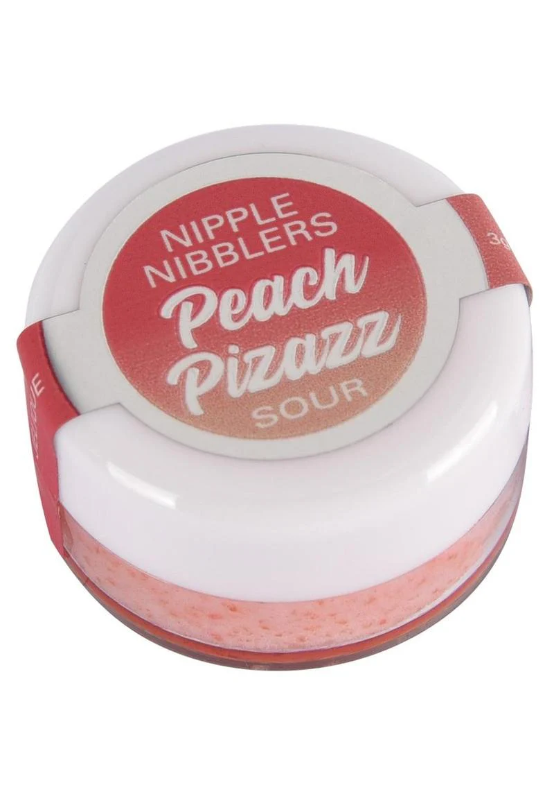 Jelique Nipple Nibblers Sour Tingle Balm Peach Pizazz 3 Gm. 1 Pc. - Image 3