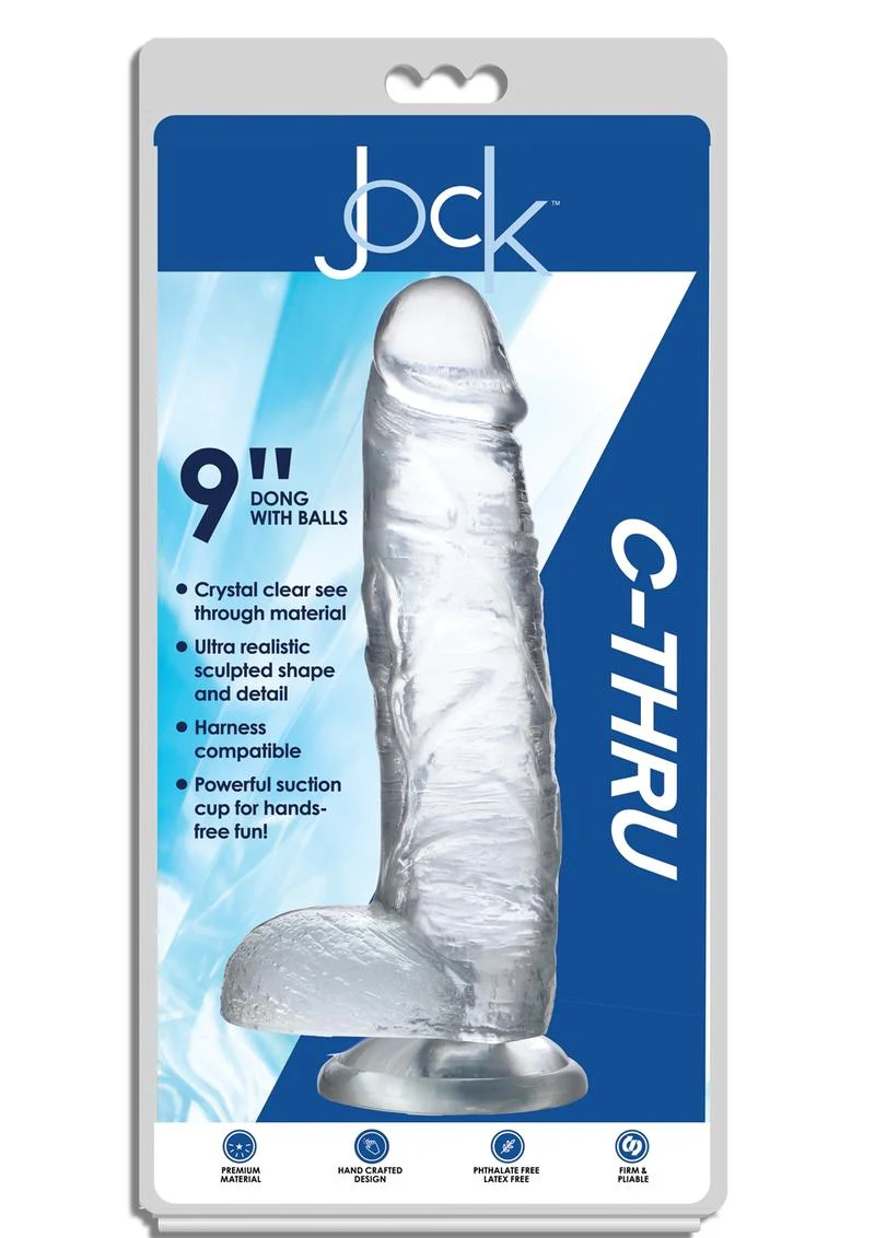 Jock C-Thru Realistic Dong with Balls - Image 24