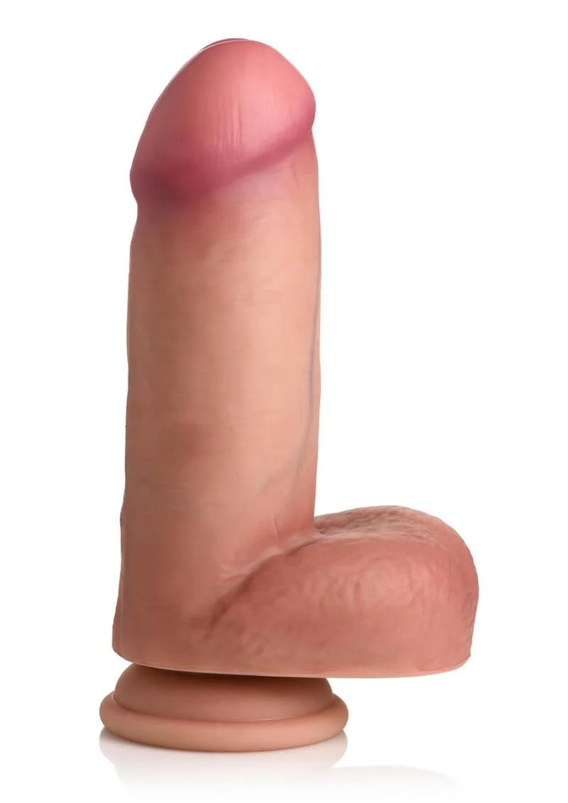 Jock Dual Density Silicone Dildo with Balls - Image 14