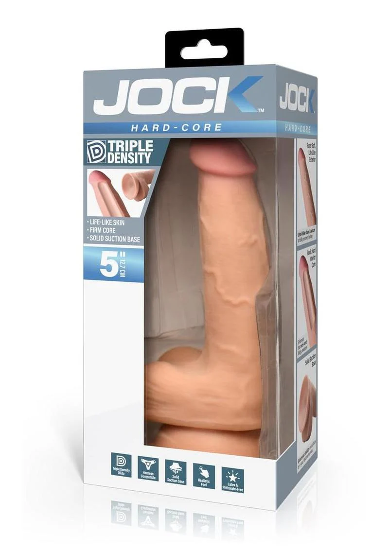 Jock Hard Core Triple Density Dildo with Balls - Image 2